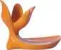 Preview: Luigi Colani Porzellan Eierbecher Set 2 tlg. orange