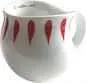 Preview: Colani Kaffeebecher Drops red