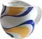 Preview: Colani Kaffeebecher wave gold & blue