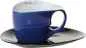 Preview: Luigi Colani Porzellan Jumbotasse mit Untertasse 2 tlg. schwarz & blau