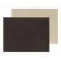 Preview: Platzset 40 x 30cm schokobraun / creme