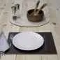 Preview: Platzset 40 x 30cm schokobraun / creme