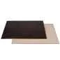 Preview: Platzset 40 x 30cm schokobraun / creme