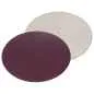 Preview: Platzset oval 45 x 34 cm pflaume / elfenbein