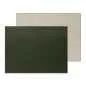 Preview: Platzset 40 x 30 cm Olive/Elfenbein