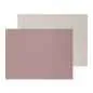 Preview: Platzset 40 x 30 cm Altrosa/Stein
