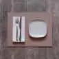 Preview: Platzset 40 x 30 cm Altrosa/Stein