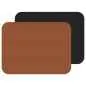 Preview: Fleximats Platzsets, 2er Sets, 46x33cm, Cognac/Schwarz