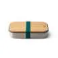 Preview: Edelstahl Sandwich Box - Ozean, 1000 ml, Edelstahl/Bambusholz, Maße: 22,3 x 15 x 5,2 cm