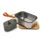 Preview: Sandwich Box 1250 ml Edelstah Orange