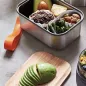 Preview: Sandwich Box 1250 ml Edelstah Orange