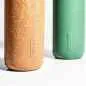 Preview: Wasserflasche 600 ml Glas Olive