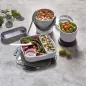 Preview: Lunchpot 900 ml ORIGINAL mit Göffel Ozean