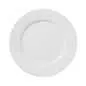 Preview: ALASKA TELLER,FLACH 26 CM Weiss