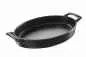 Preview: AUFLAUFFORM 100 cl OVAL MIT GRIFFEN Gusseisenoptik