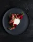 Preview: STEAKTELLER RUND 28,5 cm Matt schiefer