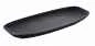 Preview: CLUB TELLER/ PLATTE/ SERVIERPLATTE 36 cm x 15 cm in gusseisener Optik