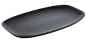 Preview: CLUB TELLER/ PLATTE/ SERVIERPLATTE 31 x 21 cm in gusseisener Optik
