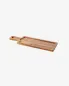 Preview: HOLZTABLETT 43 x 14 cm, RECHTECKIG FÜR TELLER/ PLATTE 30 x11 cm Akazie