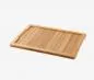 Preview: HOLZTABLETT 37,5 x 28 cm FÜR STEAKTELLER 33 x 24 cm Bambus