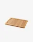 Preview: HOLZTABLETT 37,5 x 28 cm FÜR STEAKTELLER 33 x 24 cm Bambus