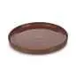 Preview: CARACTERE FLACHER TELLER 28 cm Zimt