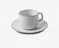 Preview: EQUINOXE TEETASSE MIT UNTERTASSE 200 ml Weiss Kumulus
