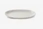 Preview: YLI OVALER TELLER 24.5 CM Alabaster Weiss