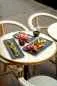 Preview: BURGER & STEAKTELLER 22 cm x 14 cm RECHTECKIG Matt schiefer
