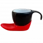 Preview: Espressotasse Vision 2tlg „black & red“