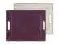 Preview: Wendetablett Pflaume / Elfenbein - 45 x 35cm