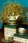 Preview: Espressotassen mit Untertassen 2er Set MIRABILIA 90 ml "Libellula"