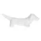 Preview: Besteckhalter 6er Set Hund "Appoggia Posate Cane" Fattoria 7,5 cm
