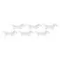 Preview: Besteckhalter 6er Set Hund "Appoggia Posate Cane" Fattoria 7,5 cm