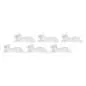 Preview: Besteckhalter 6er Set Katze "Appoggia Posate Gatto Fattoria 7,5 cm