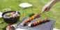 Preview: STEAKTELLER 39,5 cm, 2 RAENDER HOCH Matt schiefer