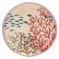 Preview: Teller flach / Speiseteller Ø 27 cm Sea Life Set mit 2 Stück
