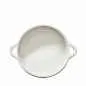 Preview: RUNDE INDUKTIONSKASSEROLLE 29 CM MIT PORZELLANDECKEL Alabaster Weiss