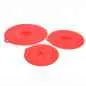 Preview: Silikondeckel 18cm „FUNNY KITCHEN“ rot