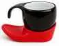 Preview: Espressotasse Vision 2tlg „black & red“