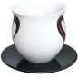 Preview: Luigi Colani Kaffeebecherset XXL Heart red/black