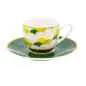 Preview: Espressotassen mit Untertassen 6er Set MIRABILIA 90 ml "Libellula"