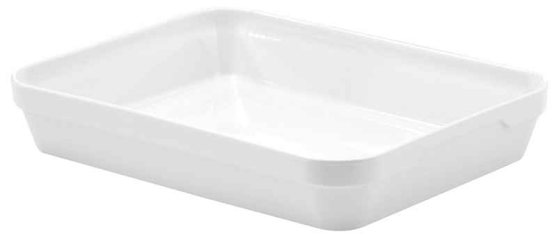 Preview: Auflaufform 40 x 29,5 x 6,5 cm weiss