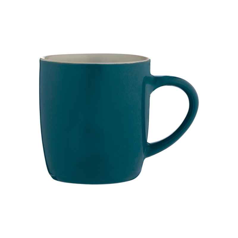 Preview: Tasse aus Steingut, petrol, 330 ml