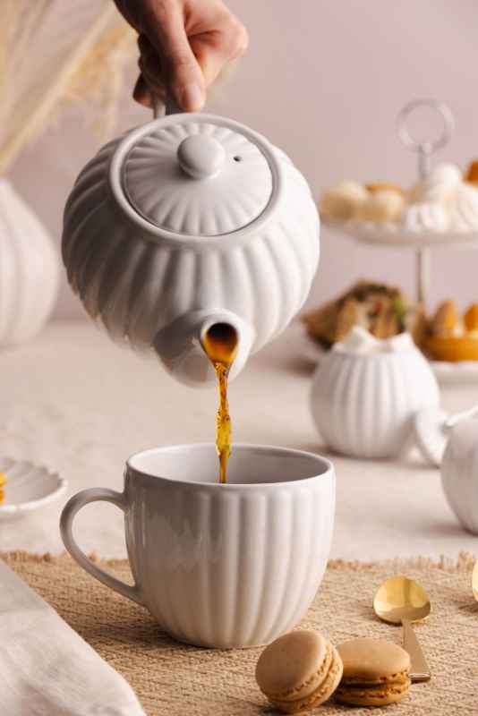 Preview: TEETASSE LUXE, WEISS 460 ml Price & Kensington