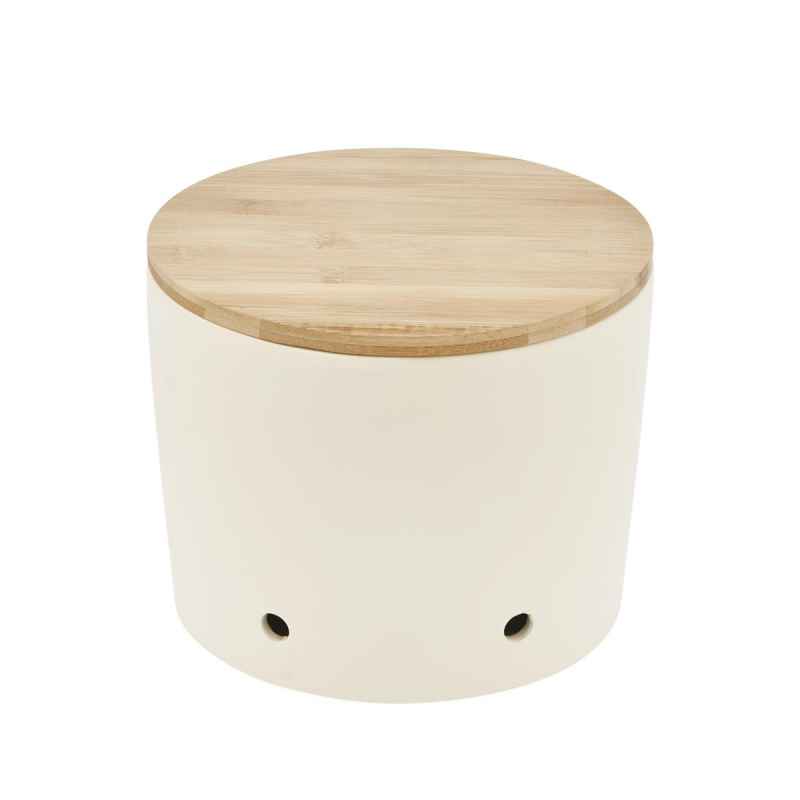 Preview: Zwiebeltopf 20 cm CERA-DESIGN Urban-Grey