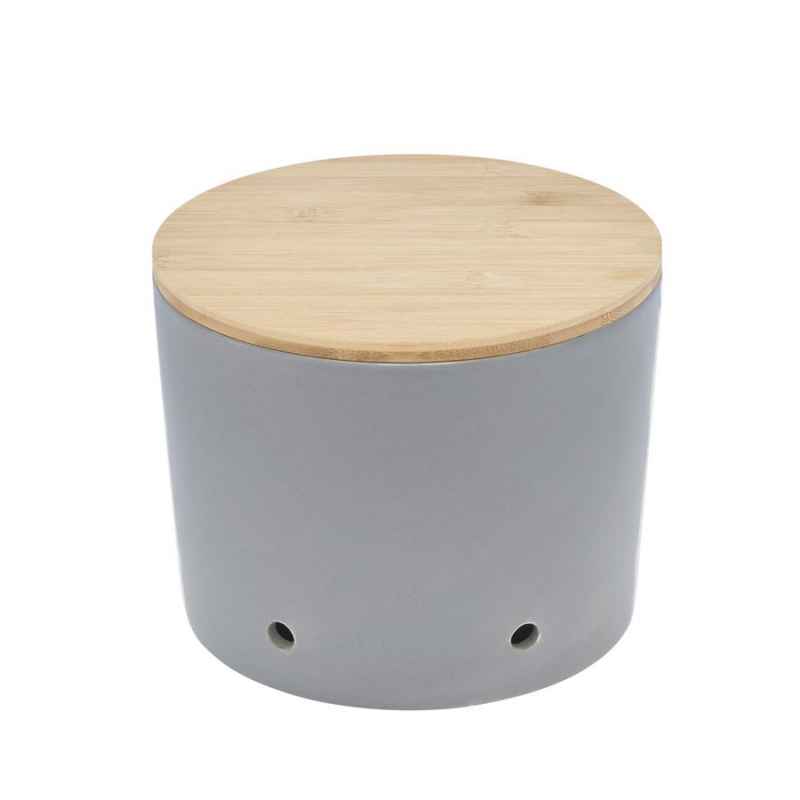 Preview: Zwiebeltopf 20cm CERA-DESIGN Schiefer