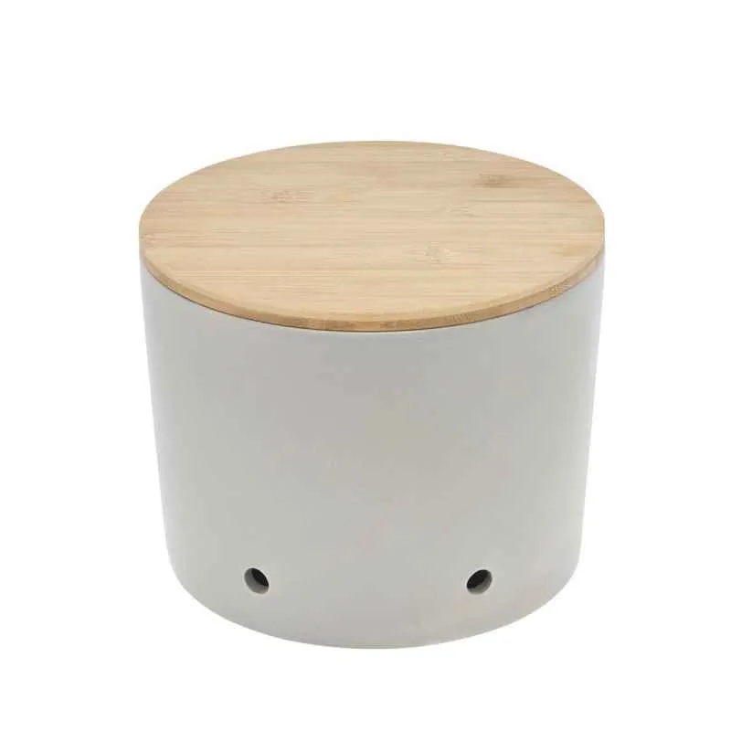 Knoblauchtopf 15,5cm CERA-DESIGN Silver