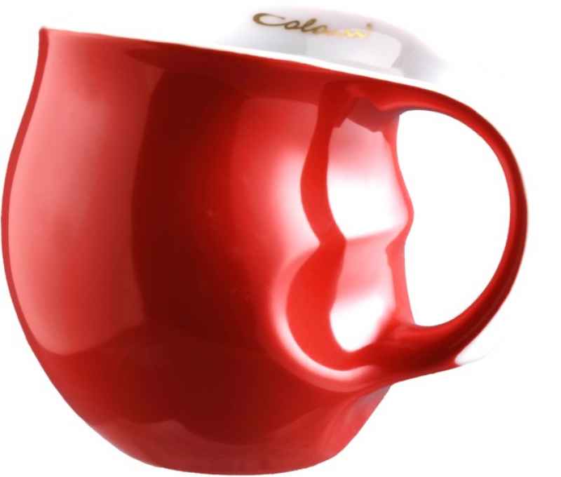 Preview: Luigi Colani Porzellan Kaffeebecher rot
