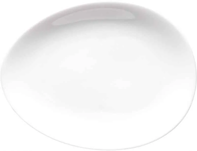 Luigi Colani Porzellan Frühstücksgedeck 4 teilig weiß/ schwarz